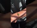 😍❤️gold green stone bracelet😄❤️weight 7.500 grams yt goneviral explorer