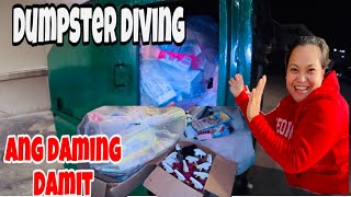 DUMPSTER DIVING/ISANG BOX NG CLEANERS AT TATLONG BAG NA JACKPOT #dumpsterdiving #jackpot