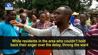 #AnambraDecides: Electoral Materials Arrive At Ezeemo’s Ward Five Hours Late