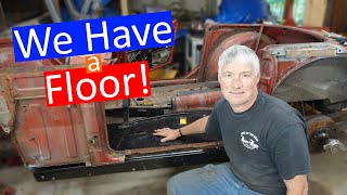 Triumph TR4 - Floor Fitment | Roundtail Restoration