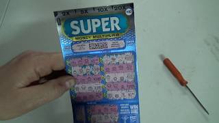 Scratch card Sunday....Super multiplier $250,000