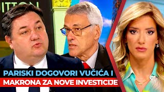 Pariski dogovori Vučića i Makrona za nove investicije | Dejan Miletić i Miloš Laban | URANAK1