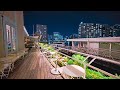 Japan: Tokyo Tennōzu Isle, Shinagawa, Evening Walk • 4K HDR