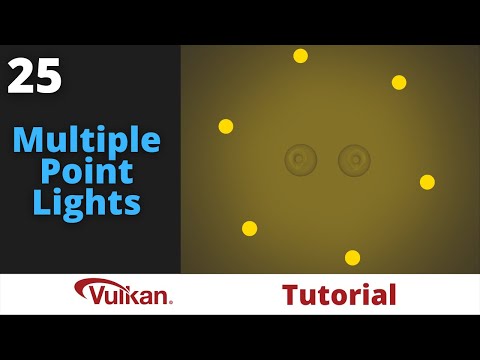 Multiple Lights Vulkan Game Engine Tutorial 25 Youtube