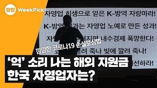 '억' 소리 나는 해외 코로나 지원금, 한국 자영업자는?