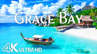 Grace Bay 4K UHD - Discover the Ultimate Beach Escape in Turks and Caicos with Relaxing Music