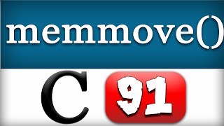 memmove Function in C Programming Language Video Tutorial