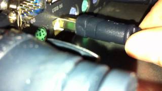 How to connect a USB cable to a KVM