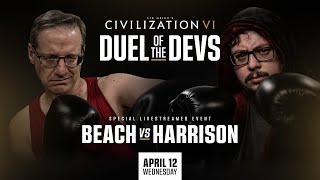 Duel of the Devs: Beach vs Harrison 2 | Civilization VI Developer Livestream