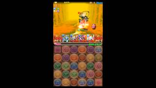 パズドラ【大泥棒参上！】超地獄級　超高速！1:13秒クリア