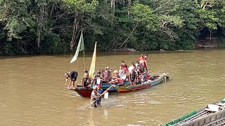 Pesta Pernikahan Adat Dayak uud Danum  Di Tahai Permai( Murjani Dan Istiwati)