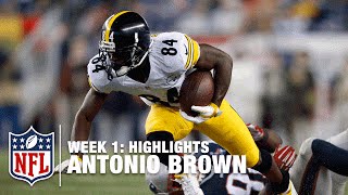 Antonio Brown Highlights (Week 1) | Steelers vs. Patriots | NFL