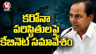 CM KCR to Hold Cabinet Meeting On 17th January | V6 News