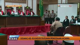 Sidang ke-16 Kasus Dugaan Penodaan Agama