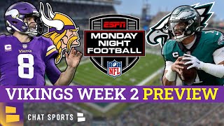 Minnesota Vikings vs. Philadelphia Eagles Preview: Injury Report, Keys To Victory | NFL Week 2
