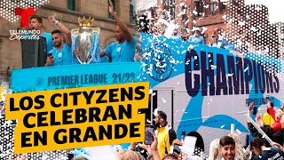Manchester City: Hinchas celebran al campeón de la Premier League | Telemundo Deportes