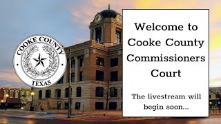 Cooke County Texas Commissioners Court 12-8-2025