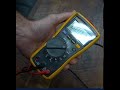 How to check your gate openers battery with a DC volt meter