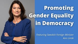 Promoting Gender Equality in Democracy