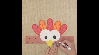 Crayola Creative Moments: Thanksgiving Turkey Headband Craft
