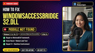 Fix Java Access Bridge Error!