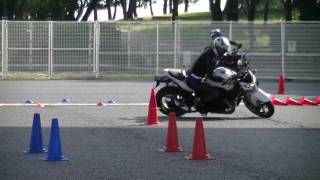 第５２１回　へなちょこライダー走行会　キム　ミニコース計測転倒⑤