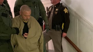 Richard Allen in courthouse for Delphi killings case hearing