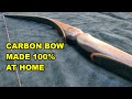 HOW TO MAKE A CARBON LAMINATED BOW - IN SILENCE