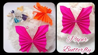 DIY Simple Origami  Paper Butterfly ...🦋 | Kids craft