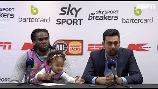 Highlights:  Breakers v Bullets Pressers, Jarrell Brantley, Mody Maor and Brisbane GM Sam Mackinnon