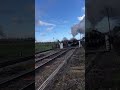 Black 5 45305 At speed with the travelling post office on the GCR