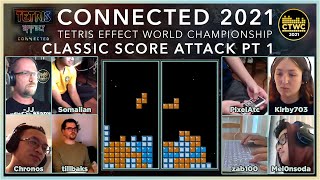 Tetris Effect: Connected - Classic Score Attack - Pt. 1 - CONNECTED 2021 - TE:C World Championship