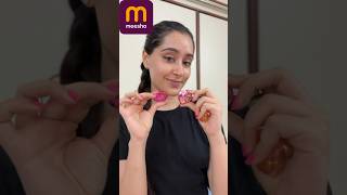 Trying under Rs. 50/- Heart Shaped Lip Glosses from Meesho !