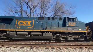 CSX coal train at Boyds including 3 DPUs!