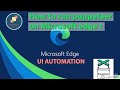 Automation Testing - how to run puppeteer on Microsoft edge ?