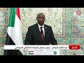 تصريح صحفي للرئيس الجزائري ورئيس مجلس السيادة الانتقالي السوداني