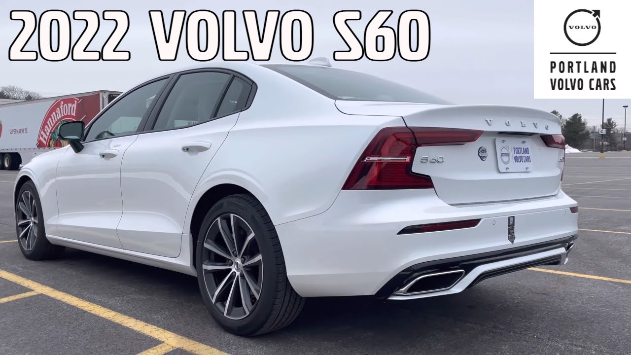 2022 Volvo S60 In Crystal White Metallic / Walkaround With Heather ...