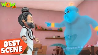 Vir Bana Baba Ji | Vir The Robot Boy Best Scenes | Season 1 | 100 | Robot Cartoon for kids | #spot