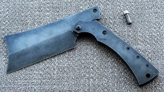 Knife Making - Folding Cleaver