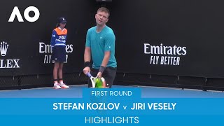 Stefan Kozlov v Jiri Vesely Highlights (1R) | Australian Open 2022