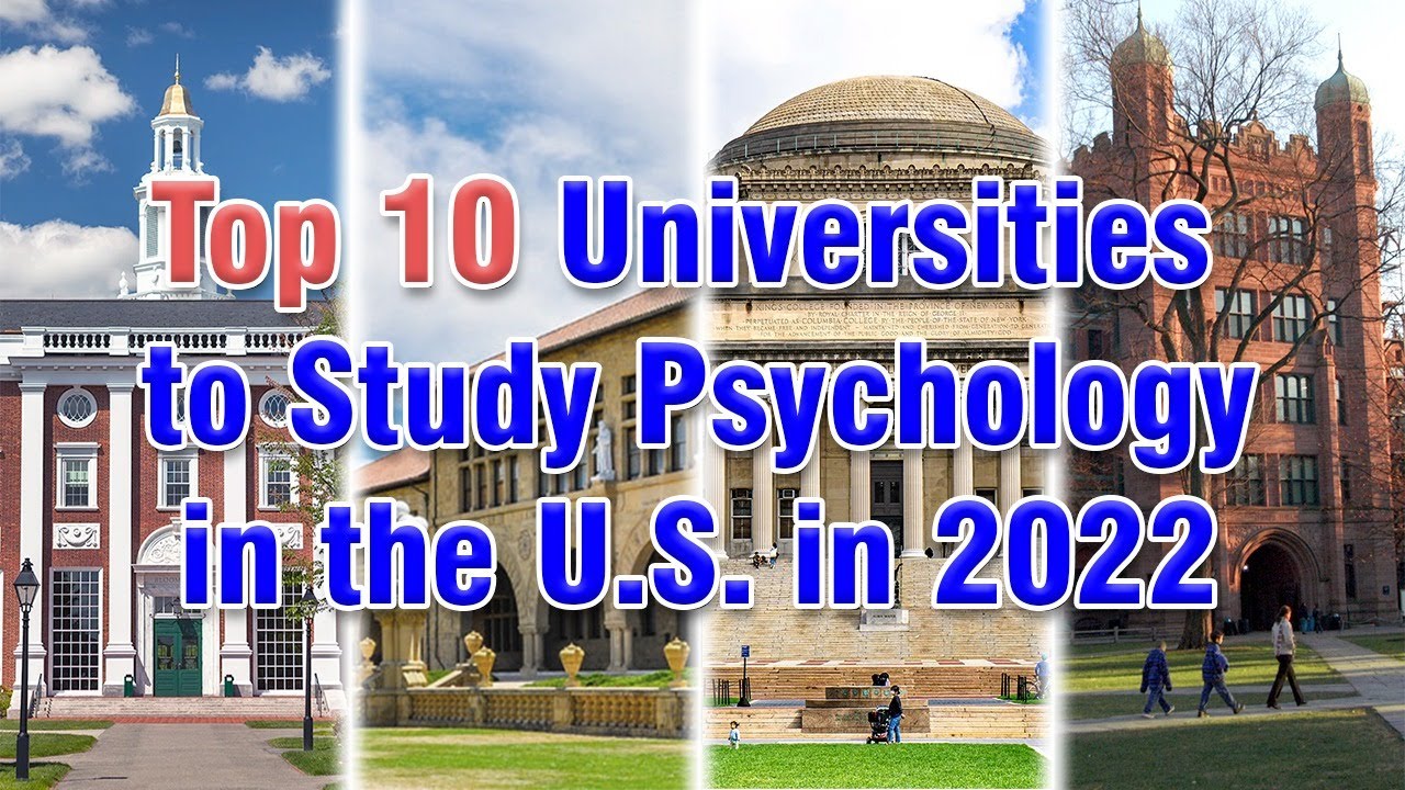 Best Psychology Universities In US || Top 10 Best Universities In The ...