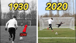 How have PENALTY KICKS Evolved from 1900 to 2021? - THE EVOLUTION OF FOOTBALL