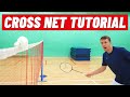 How To Play A Cross-Court Net Shot - Step-By-Step Badminton Tutorial