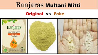 Banjaras Multani Mitti / How to find original Banjaras Face Pack / full review