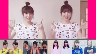 人気ツインズ！オリジナル双子ダンス特集♩りかりこ、ひかはる、ぴーかっぱあっぷるら可愛い女の子が踊ってみた！まとめ♩《ミクチャLOVE２》