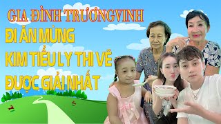 Gia Đình Trương Vinh Đi Ăn Mừng Kim Tiểu Ly Thi Vẽ Được Giải Nhất Cười Xỉu