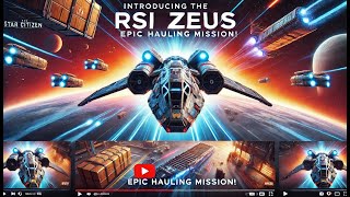 Découverte du RSI Zeus : Présentation & Mission de Hauling dans Star Citizen!