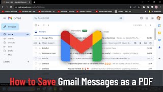 How to Save Gmail Messages as a PDF (Guide)
