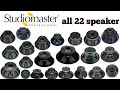 how To all studiomaster speaker || inch 18