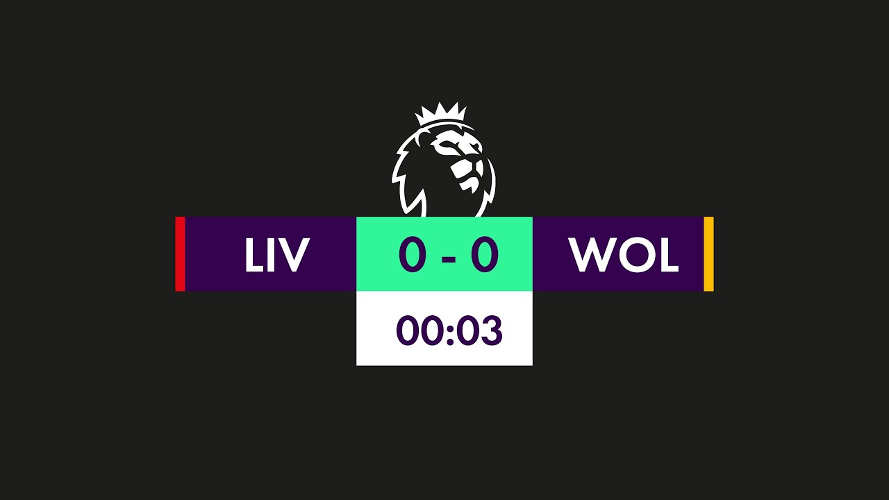 FREE Premier League Scoreboard Template MOGRT Adobe Premiere Pro - YouTube